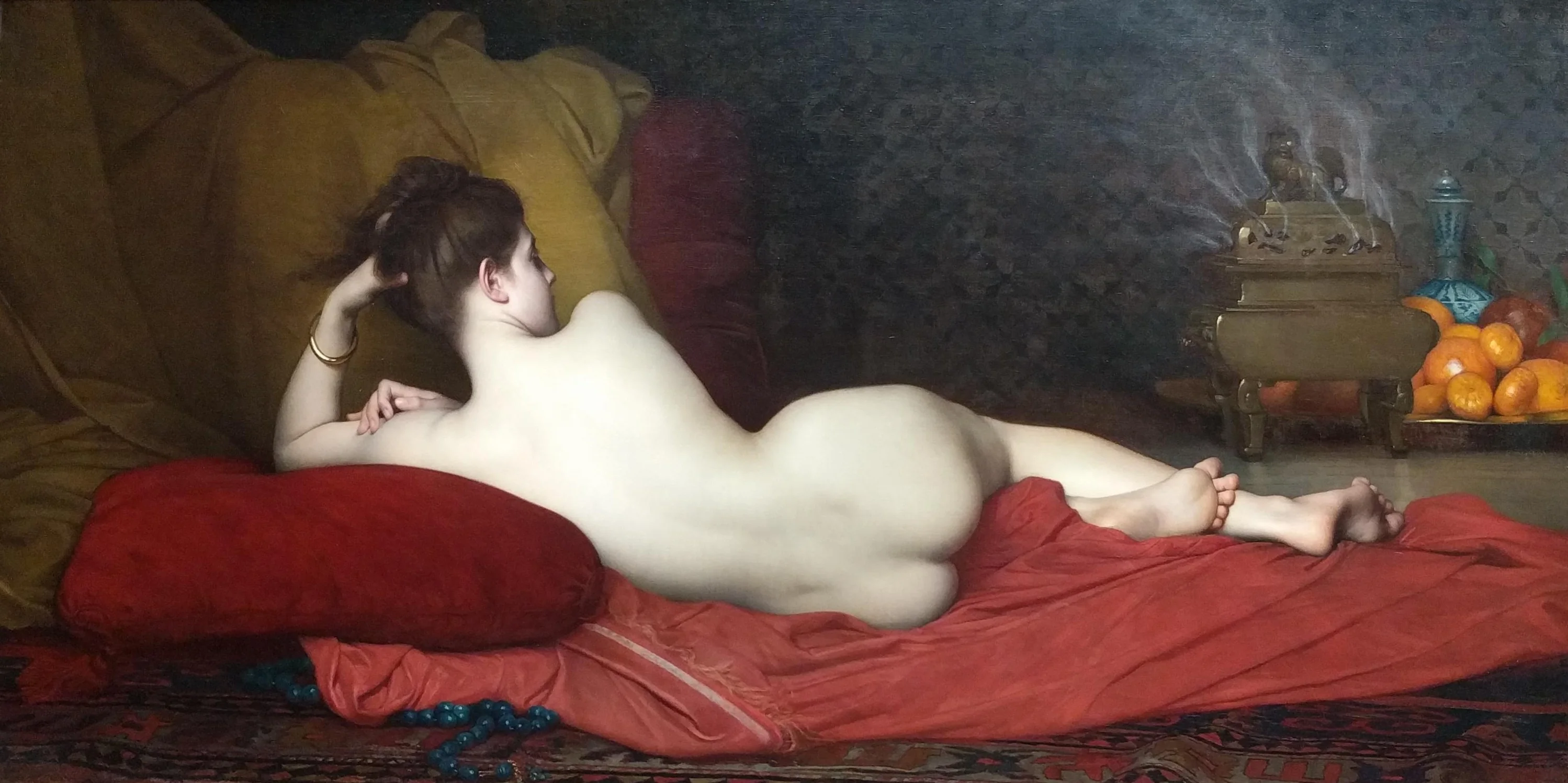 Odalisque, detail