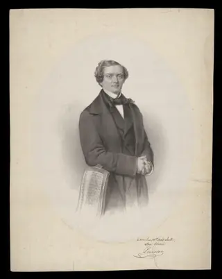H Beard Print Collection, by Hecht, 1850
