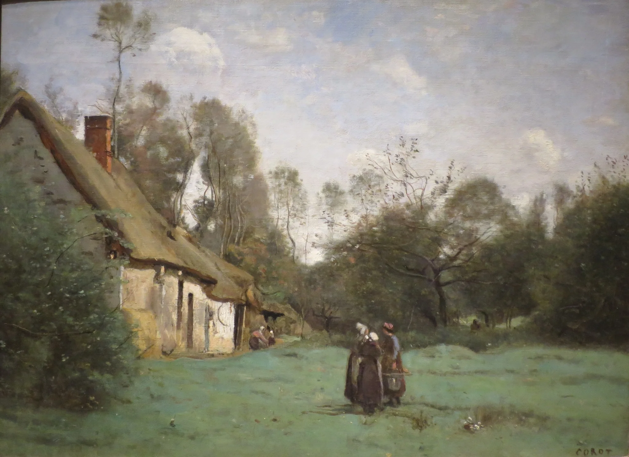Thatched Cottage in Normandy, detail