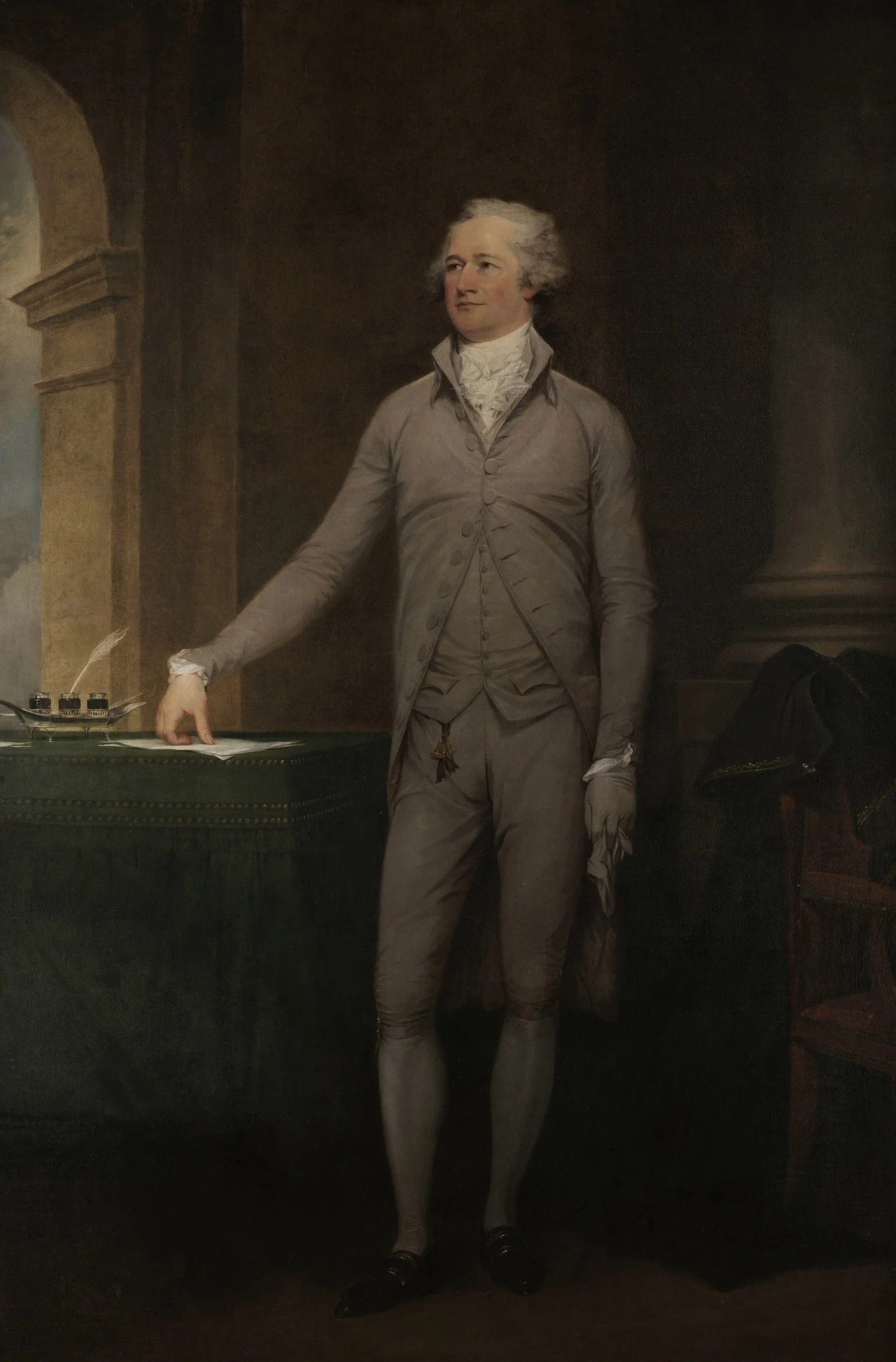 Alexander Hamilton, detail