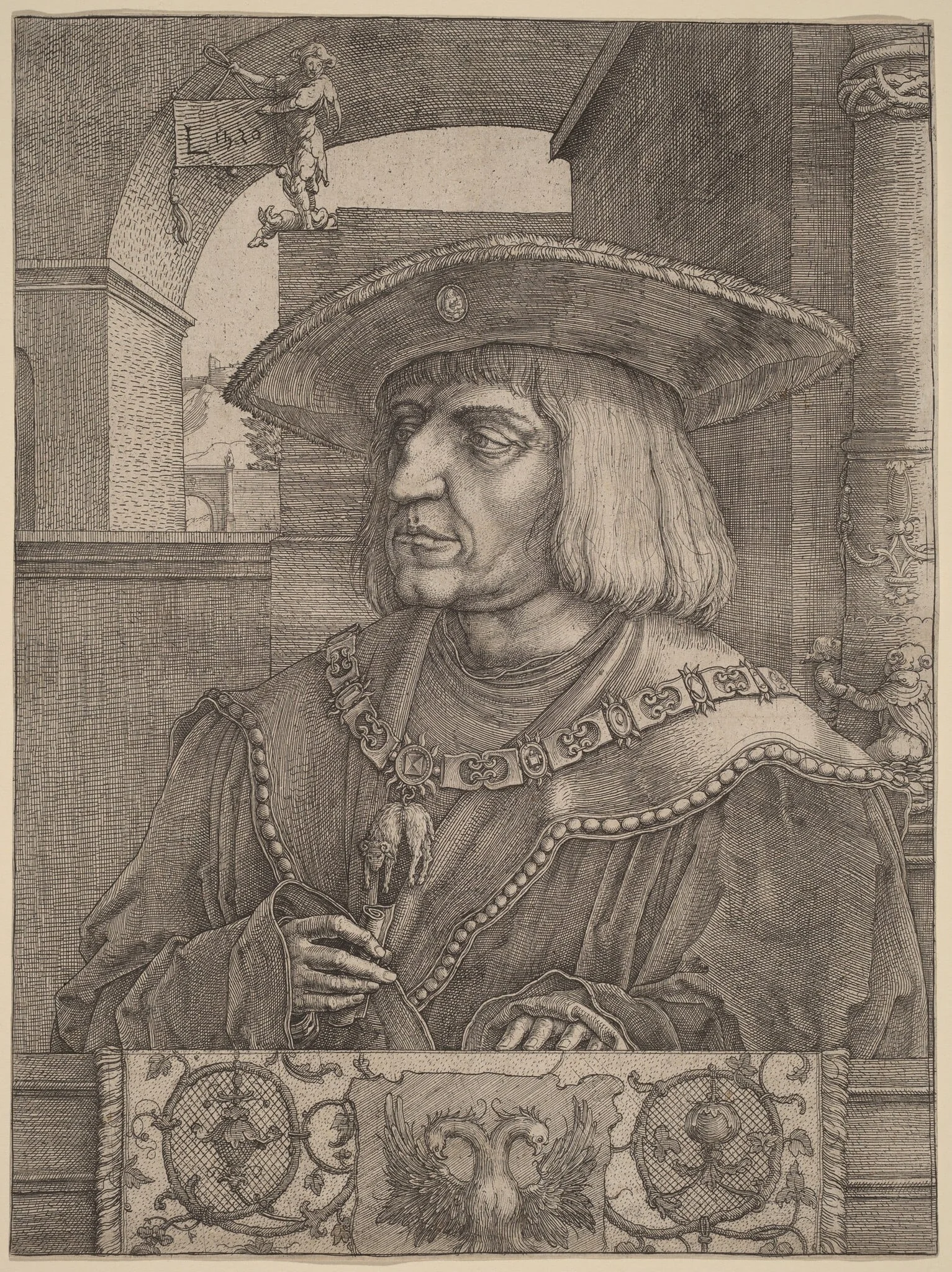 Emperor Maximilian I, detail