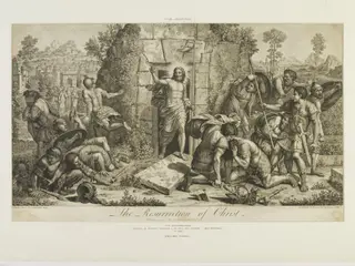 The Resurrection of Christ, by Charles Grignion, 1735