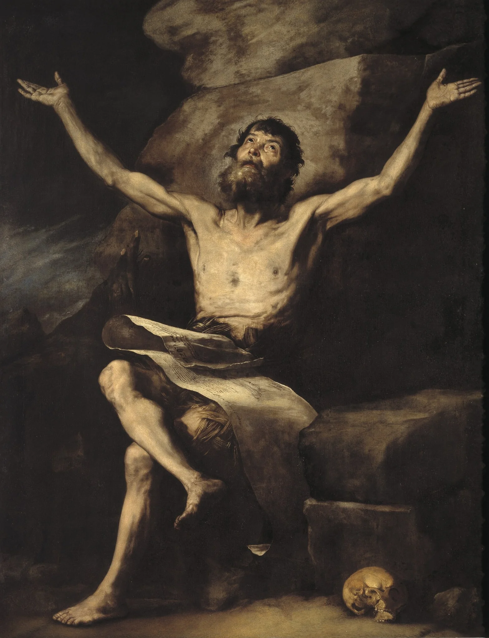 St Paul the Hermit, detail