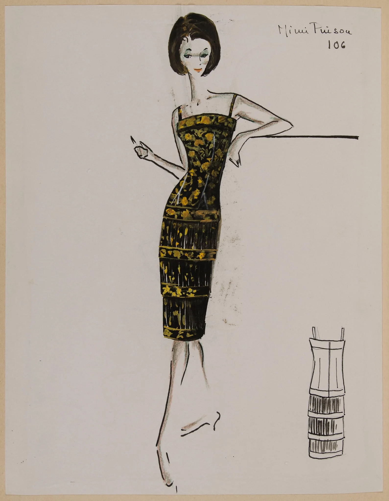 Mimi Pinson, detail