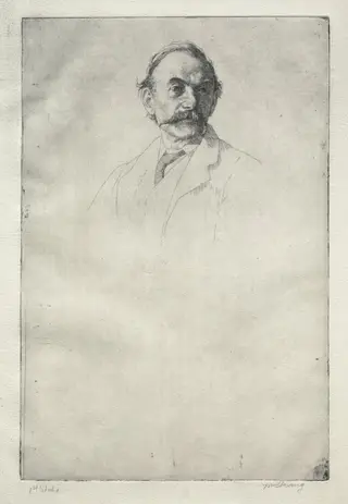 Thomas Hardy, No. 1, by William Strang, 1893