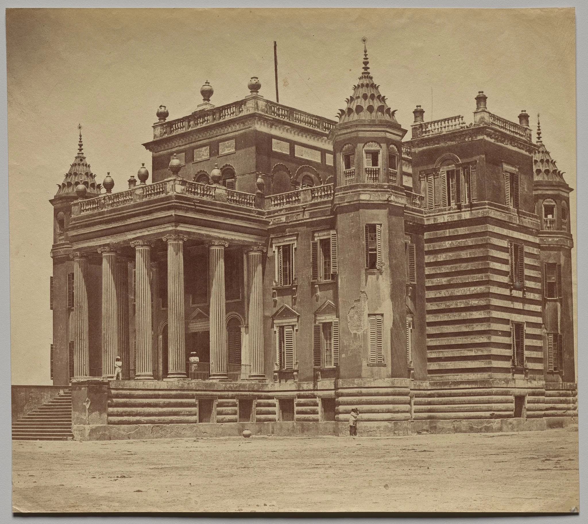 The Dilkoosha Palace, detail
