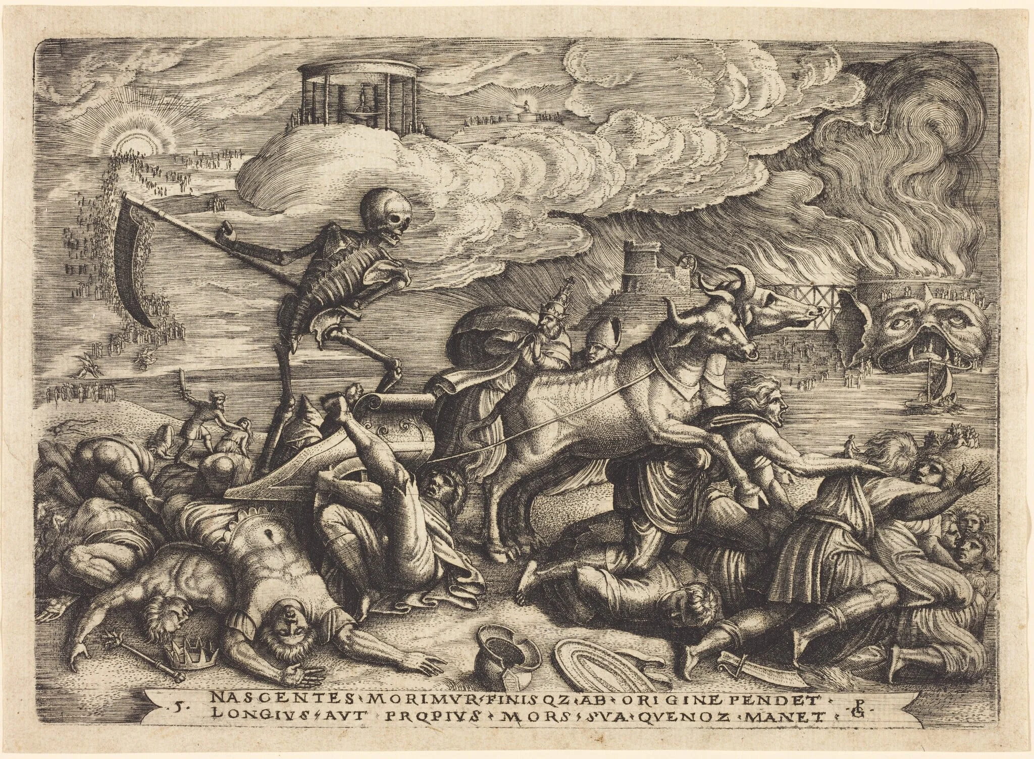 The Triumph of Death, detail