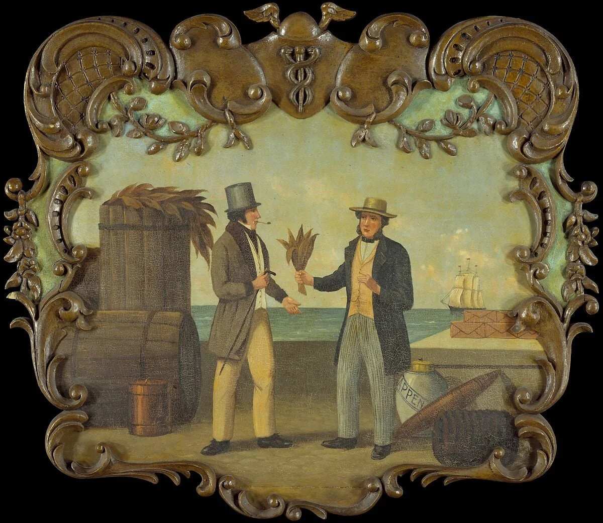 Tobacco Sign, detail