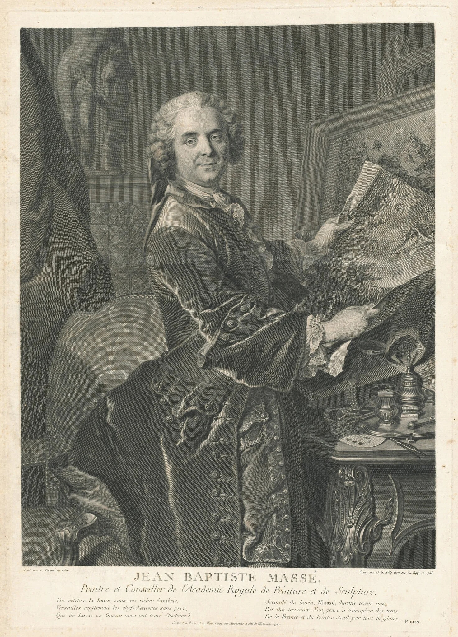 Jean Baptiste Massé, detail