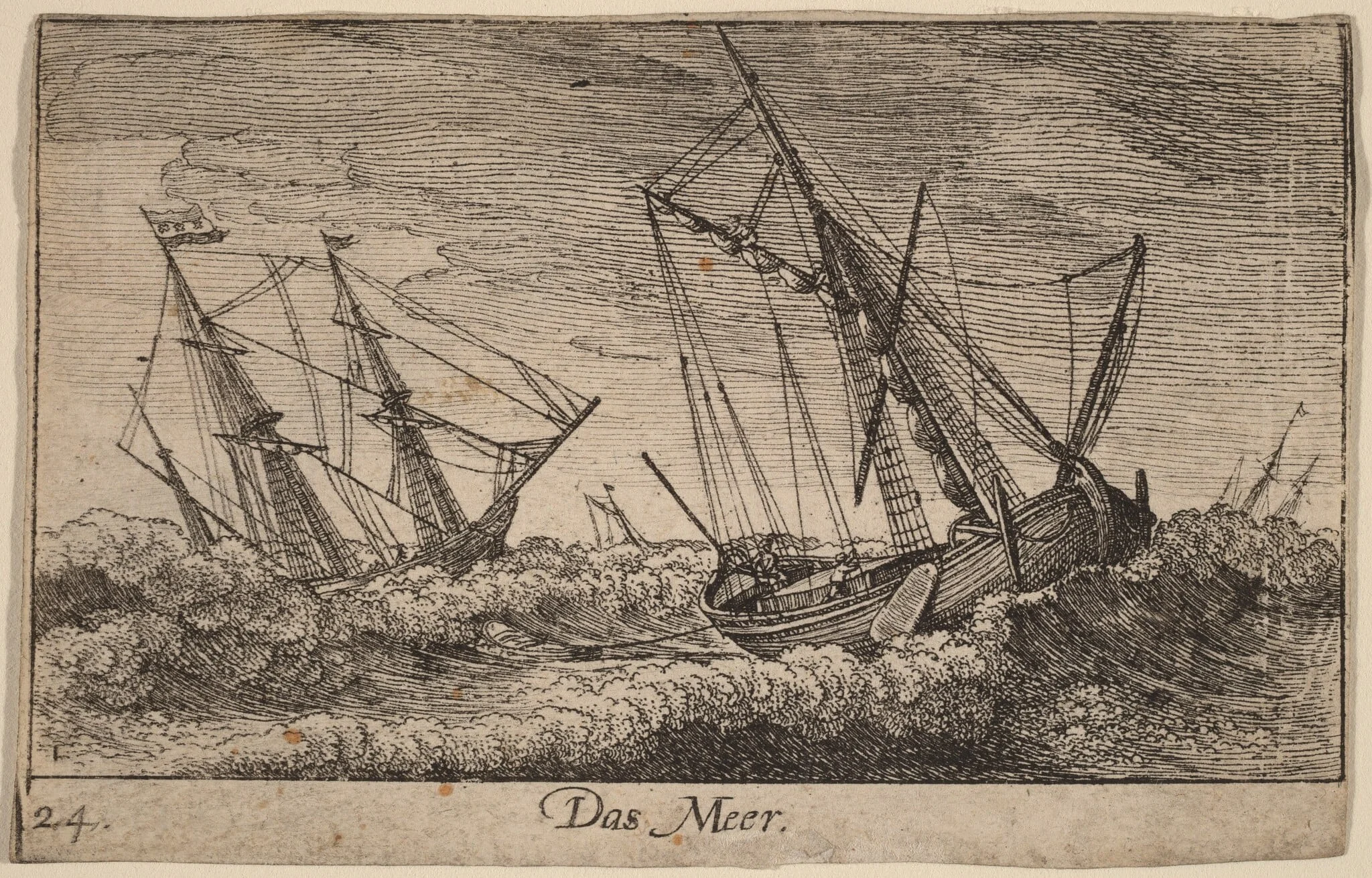 Sea Scene, detail