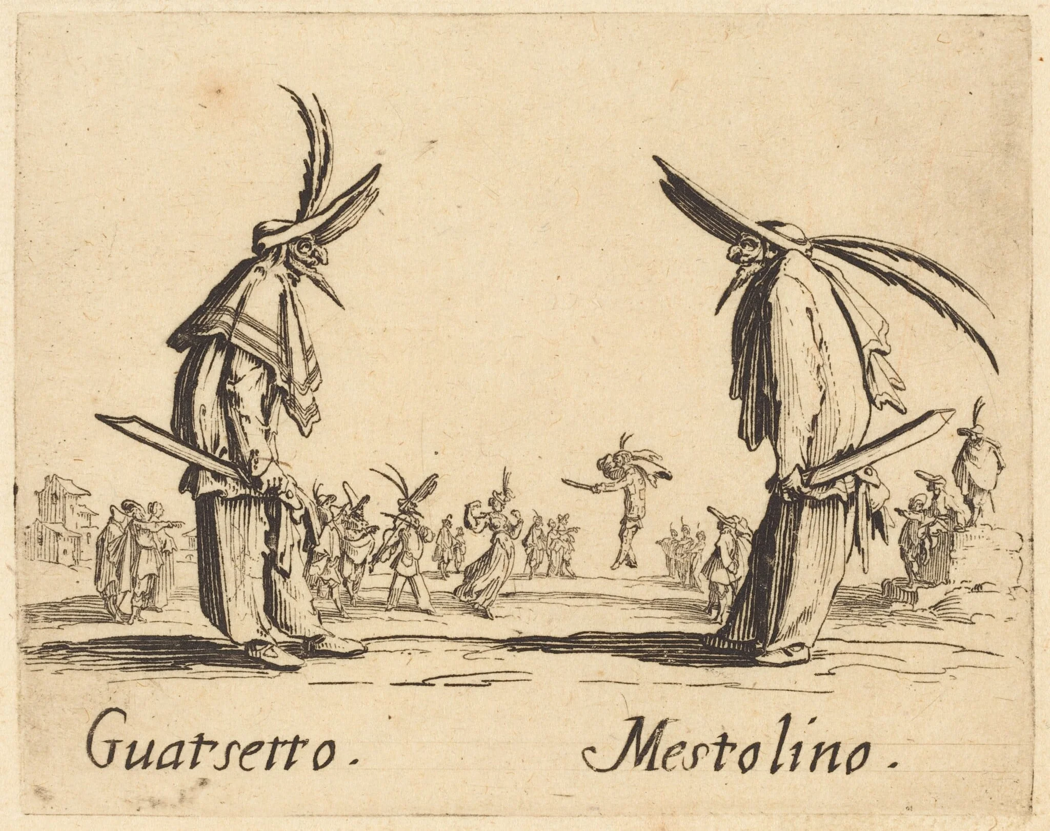 Guatsetto and Mestolino, detail