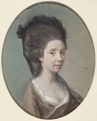 Lady Holland (Lady Mary Fitzpatrick), by Hugh Douglas Hamilton, pastel, 1770