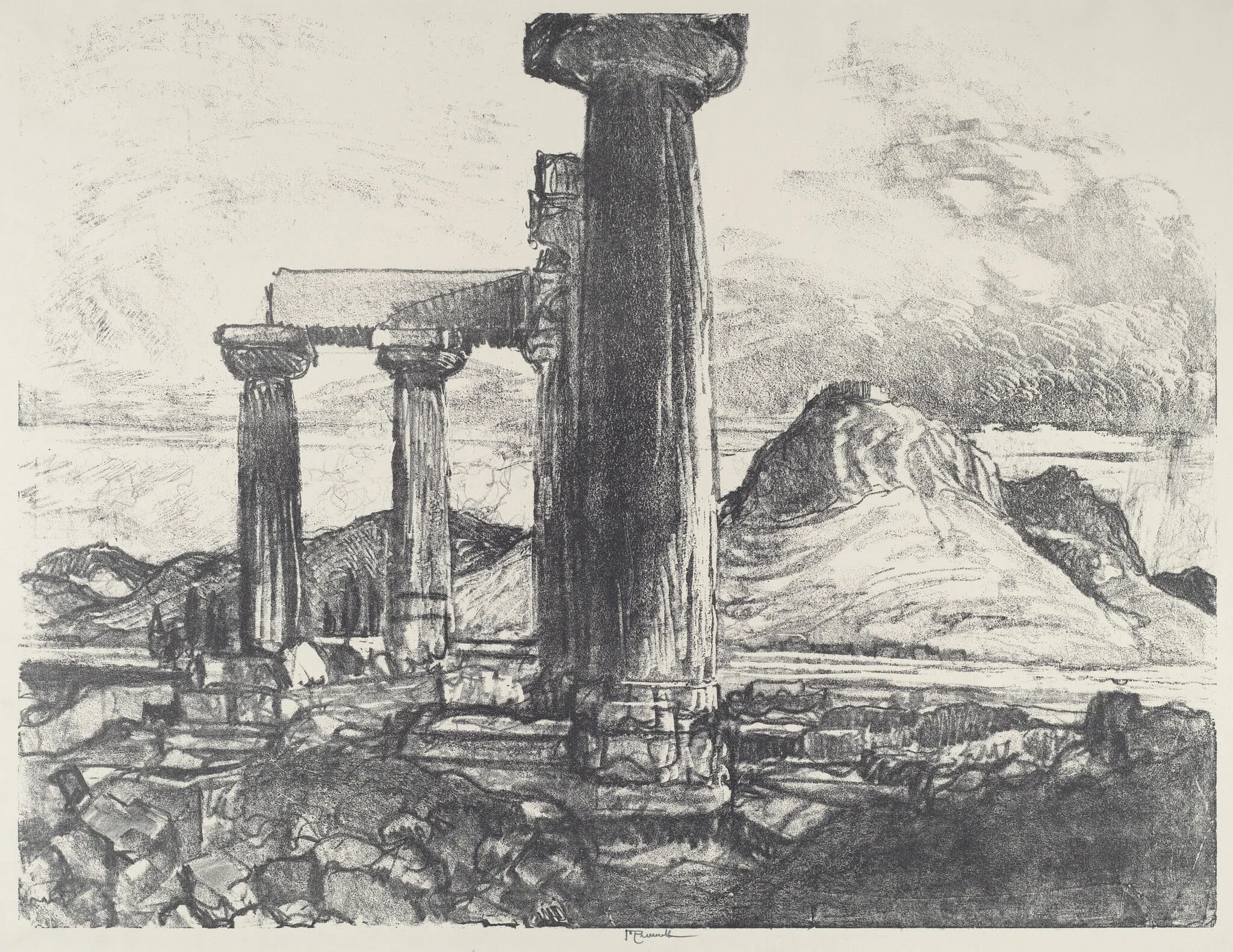 Acro, Corinth from Corinth, detail