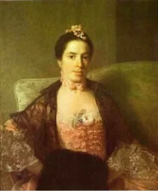 Portrait of Martha Bruce, Countess of Elgin and Kincardine (1739–1810), detail