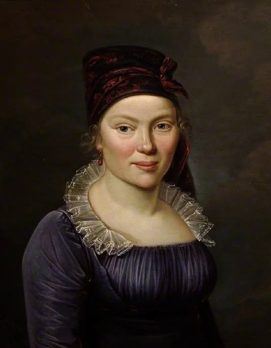 Portrait of an Unknown Lady, detail