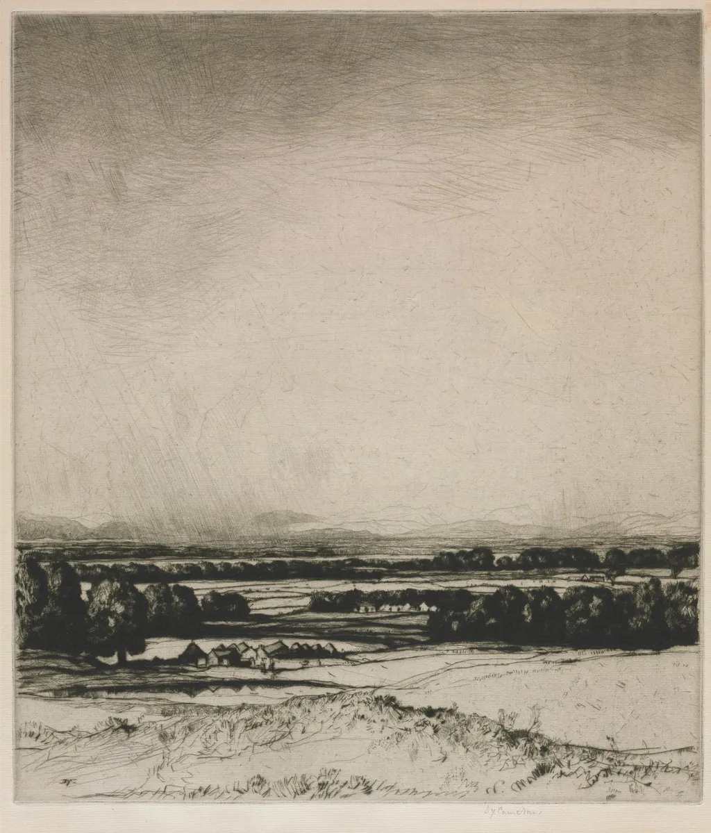 Valley of the Tay, by David Young Cameron, 1915