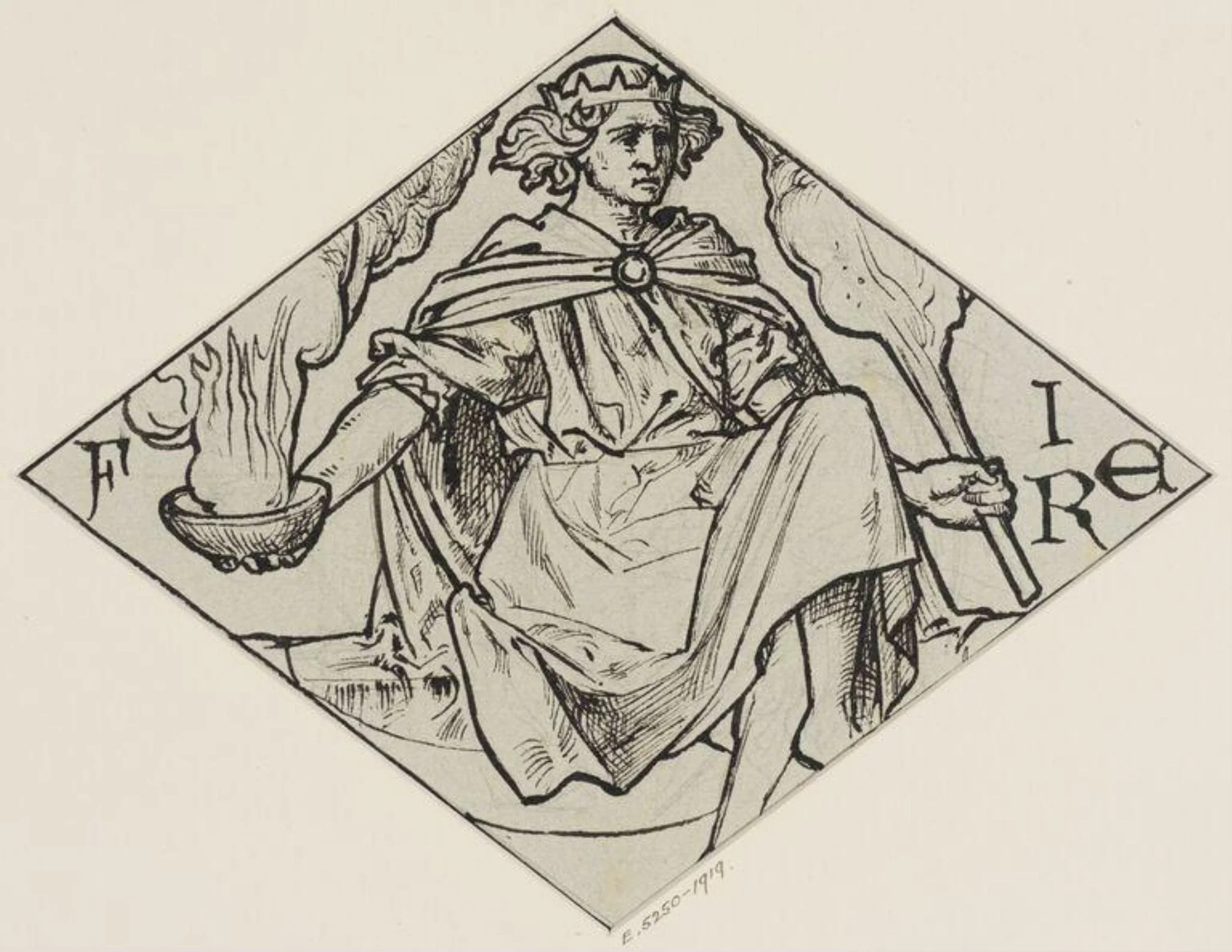 The Elements - Fire, detail