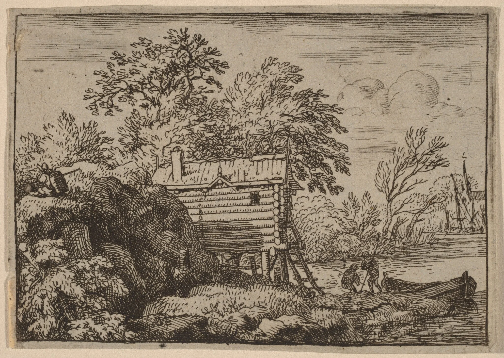 Fisherman's Hut, detail
