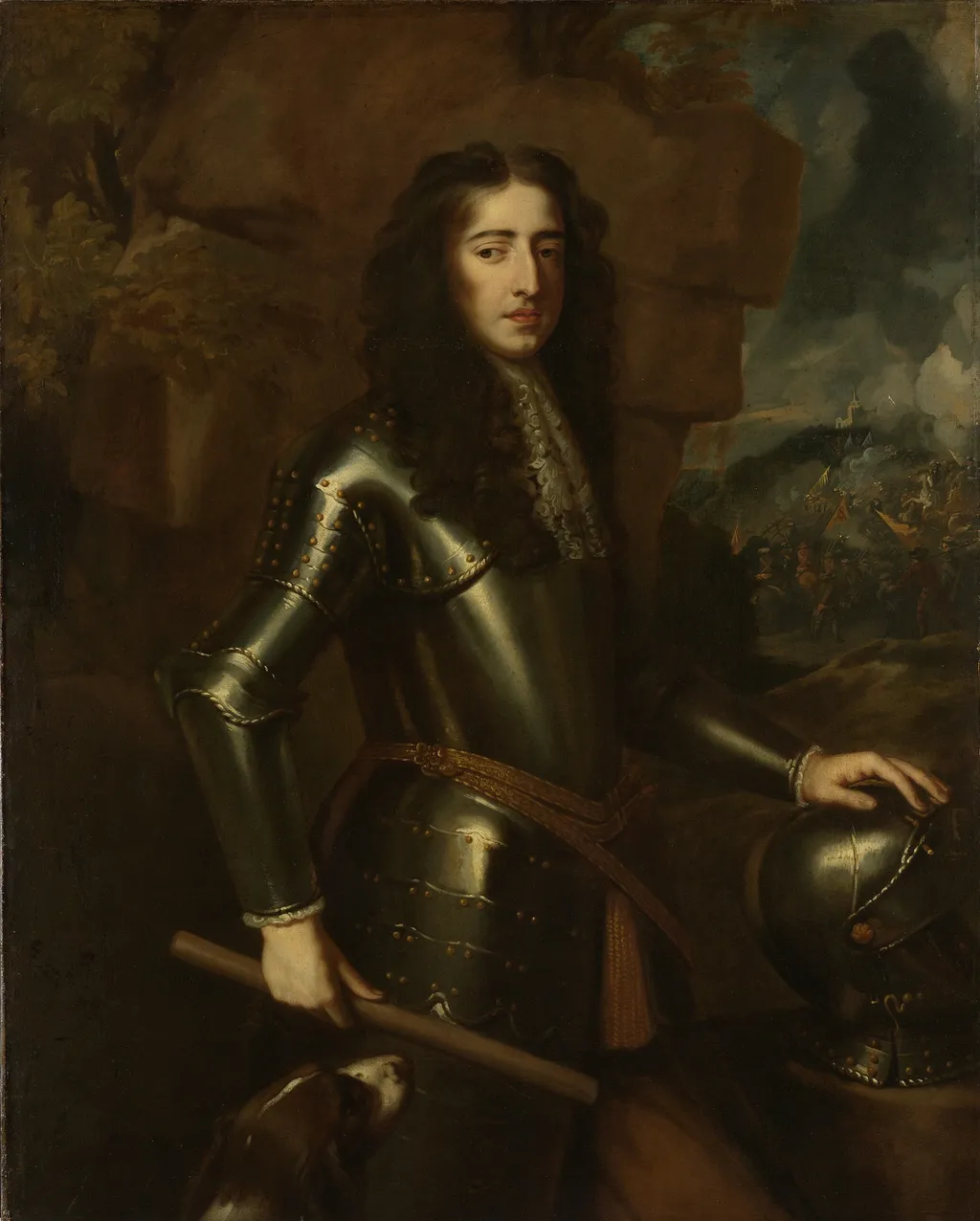 Portrait of William III, Prince of Orange, Stadtholder, after 1689 King of England, by Willem Wissing, oil