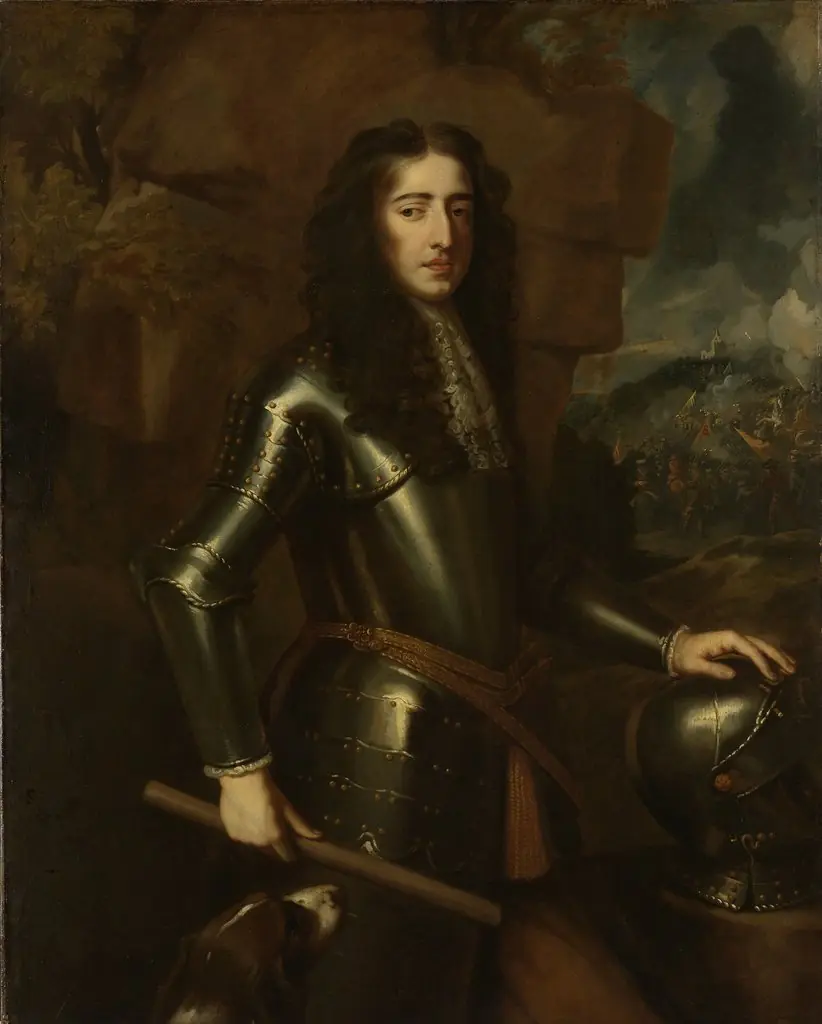 Portrait of William III, Prince of Orange, Stadtholder, after 1689 King of England, by Willem Wissing, oil