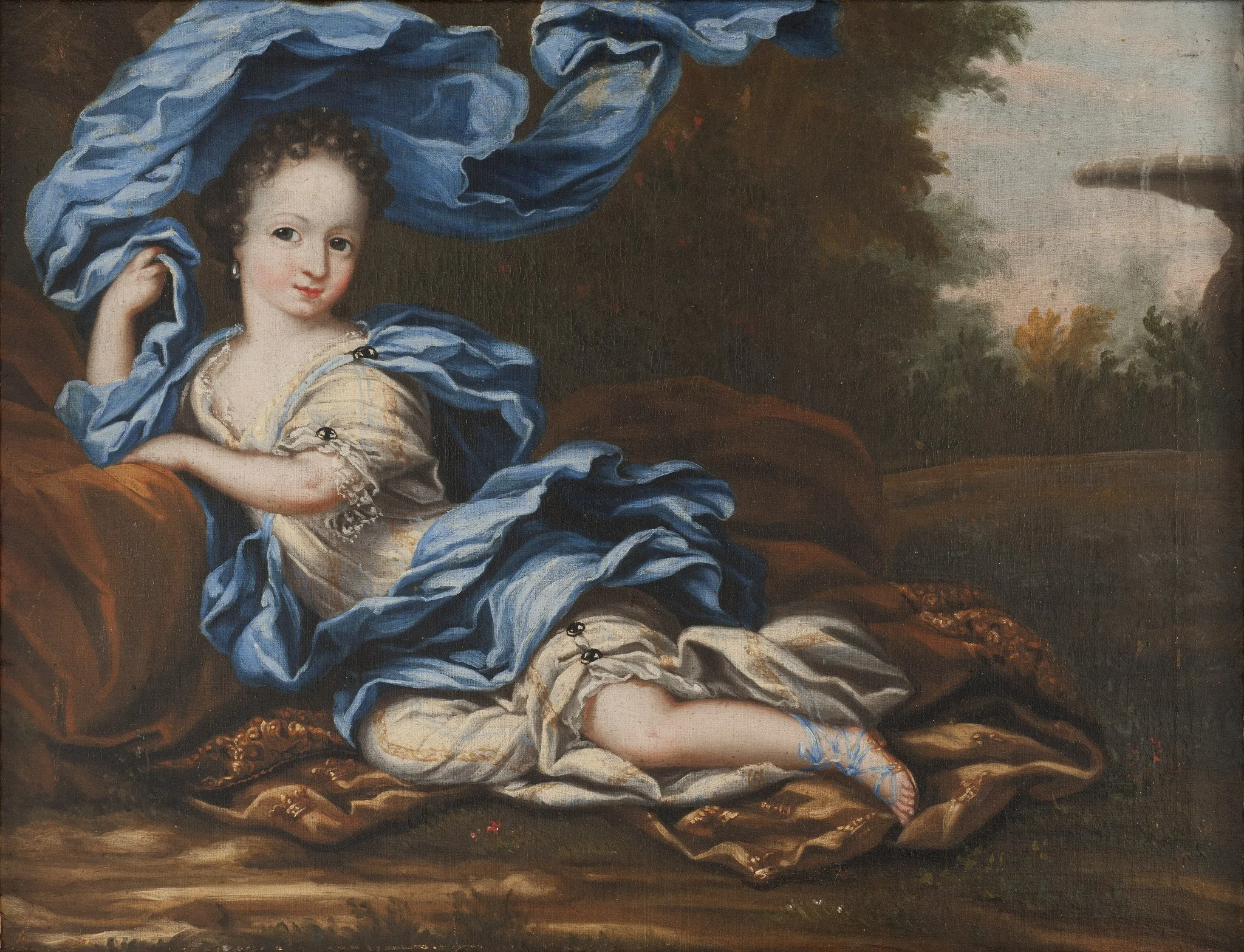 Hedvig Sophia of Sweden (1681–1708), Swedish princess and a Duchess Consort of Holstein-Gottorp, Spouse Frederick IV, Duke of Holstein-Gottorp, detail