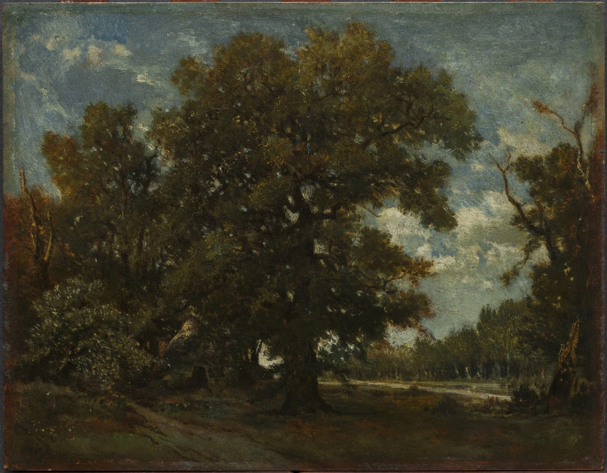 The Oak Tree, detail