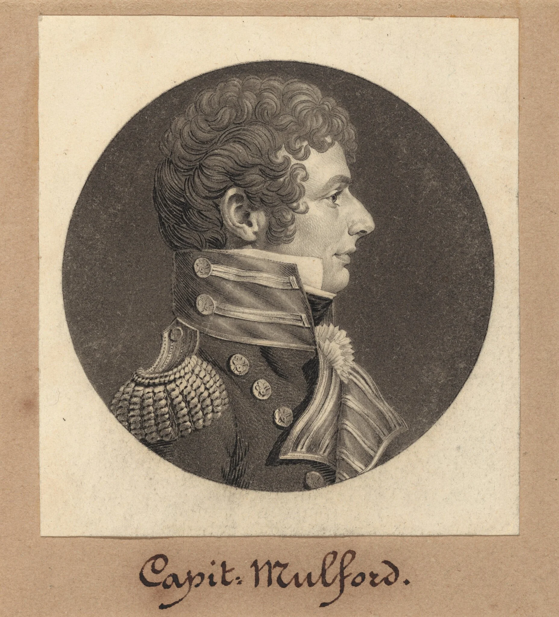 Captain Clarence Mulford, detail