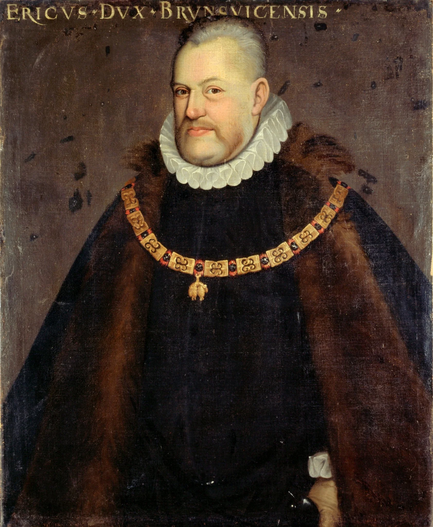 Erich II., Herzog zu Braunschweig, Wolfenbüttel und Calenberg (1528-1584), detail
