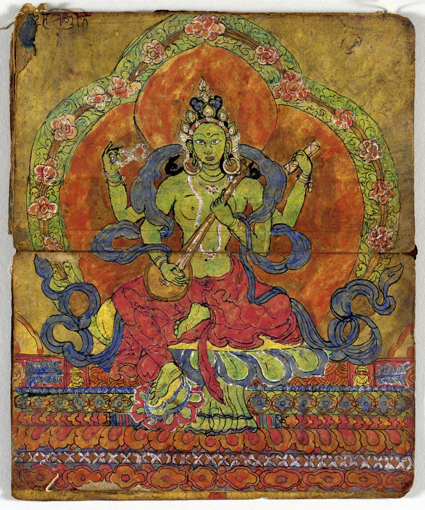 Book of Buddhist Images, detail