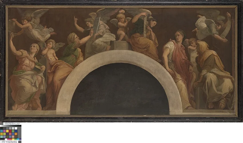 Allegorie, detail