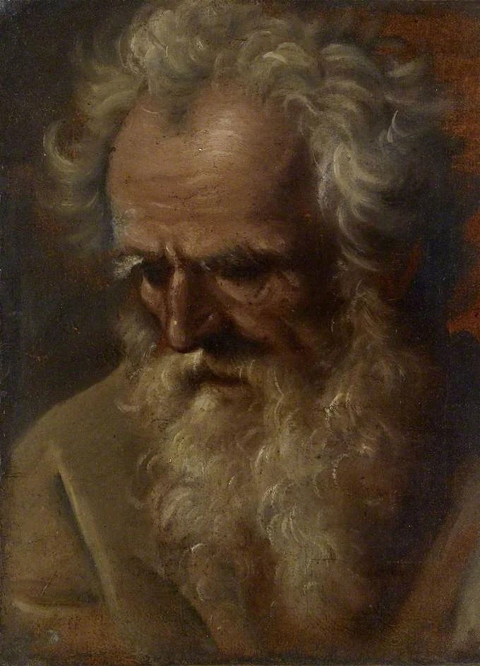 Head of an old Man, detail