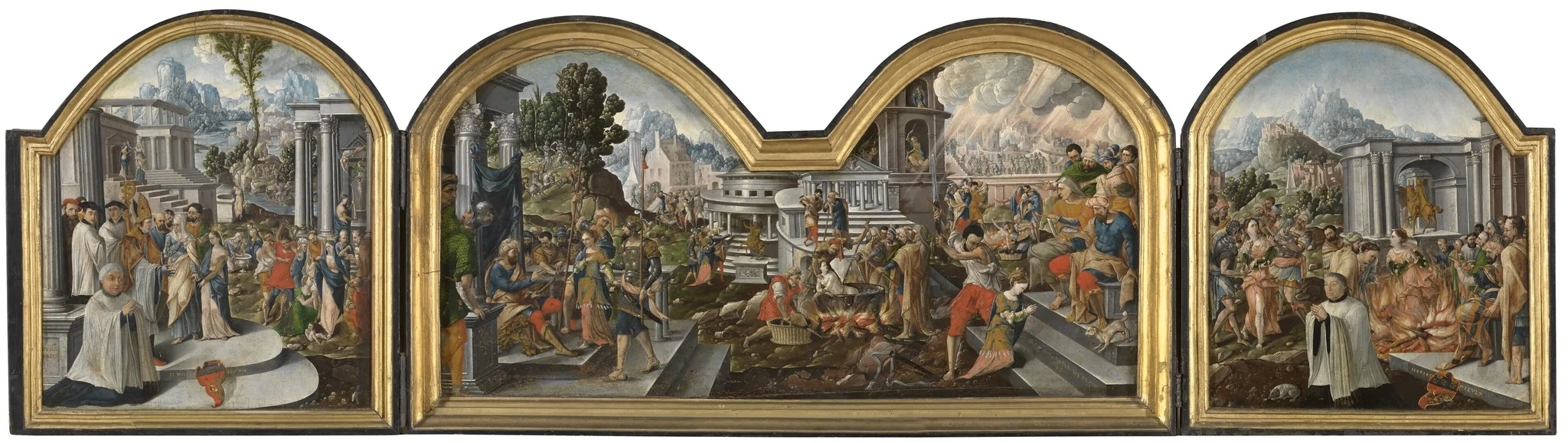 The Story of Saint Margaret, detail