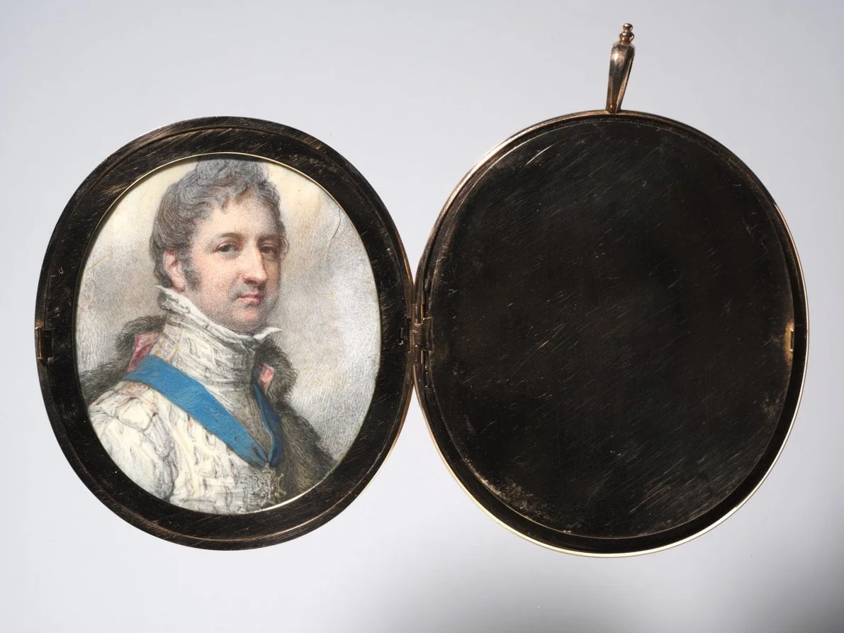 Portrait of Louis-Philippe, Duke of Orléans, later King of the French, detail