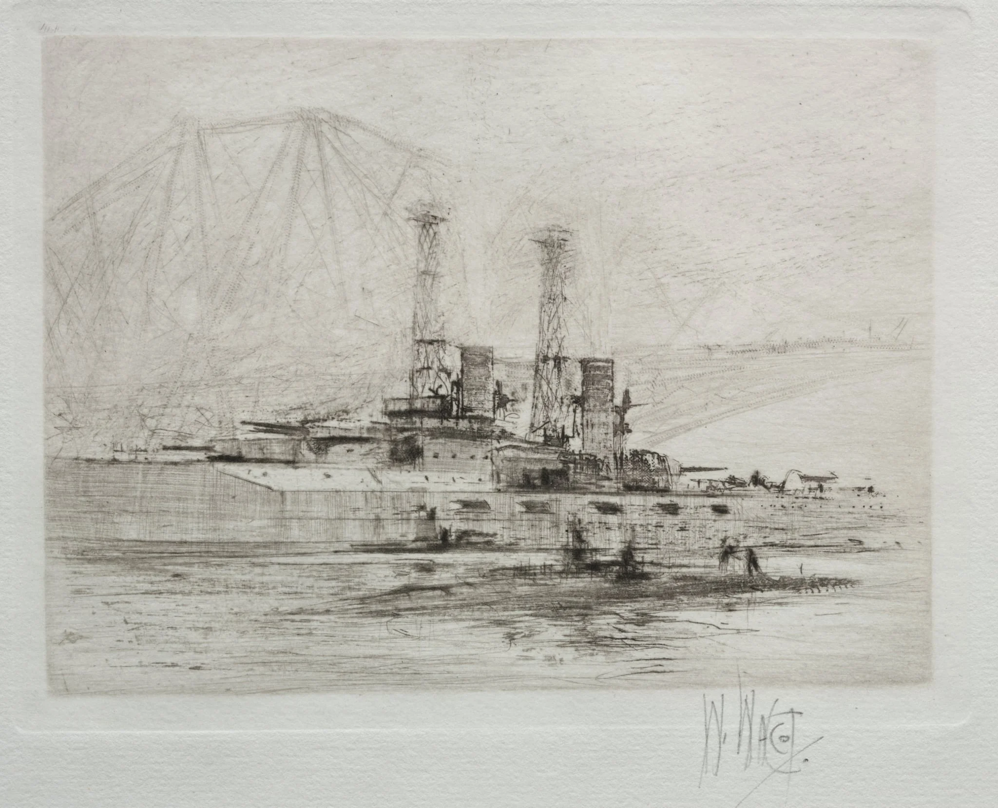 U. S. S. Delaware, detail