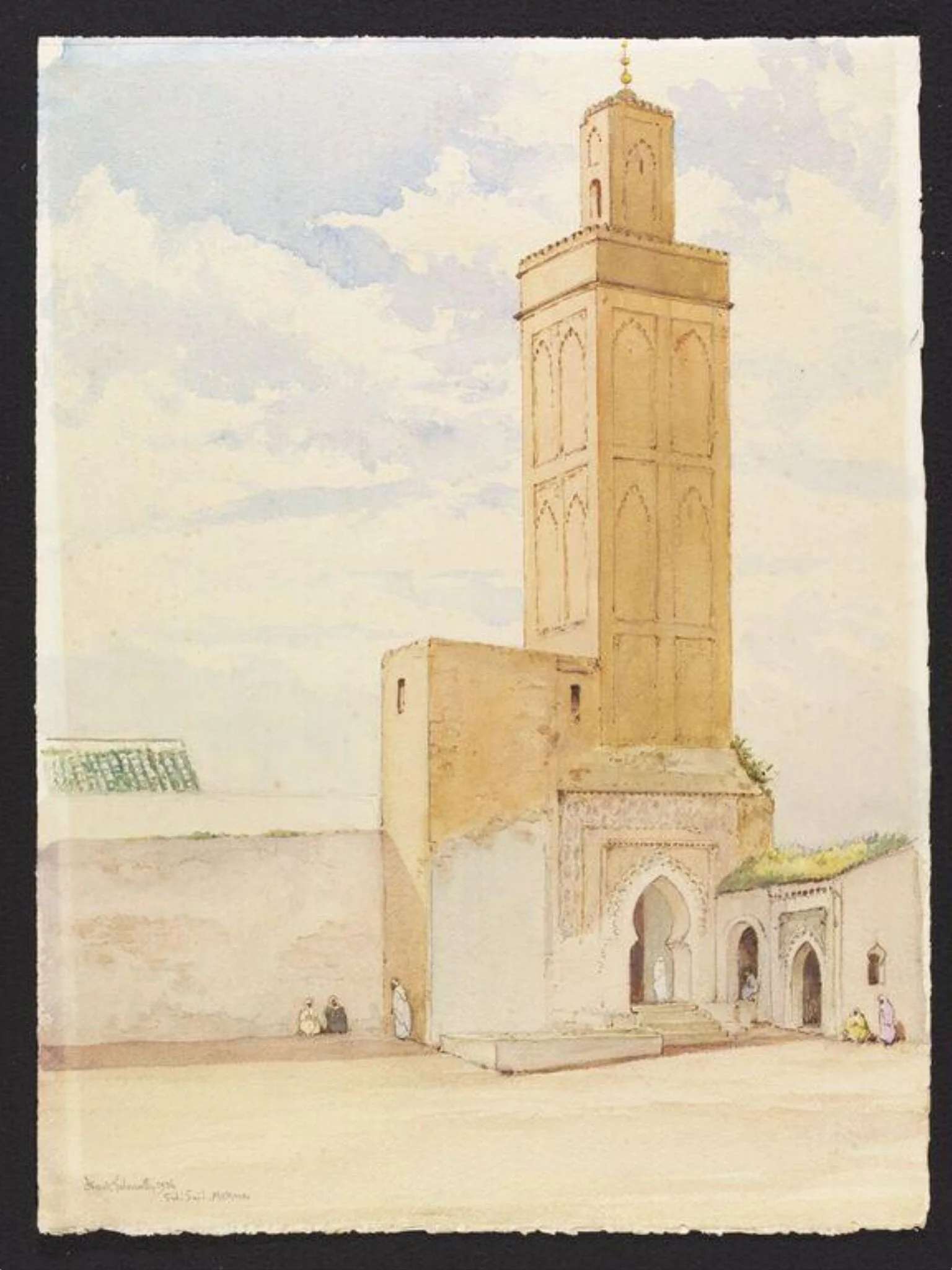 Mosque of Sidi Said bou Othman, Meknes, detail