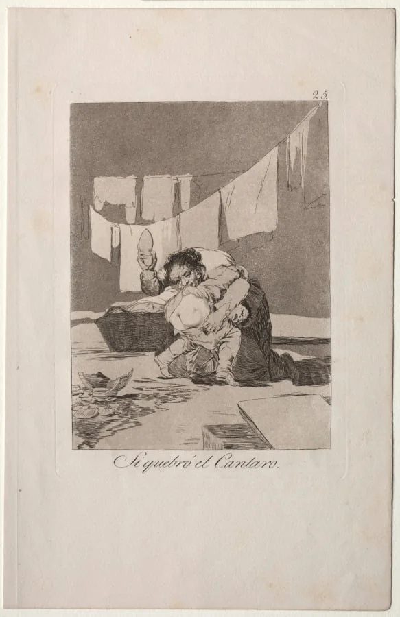 Yes, He Broke the Pot, Plate 25, detail