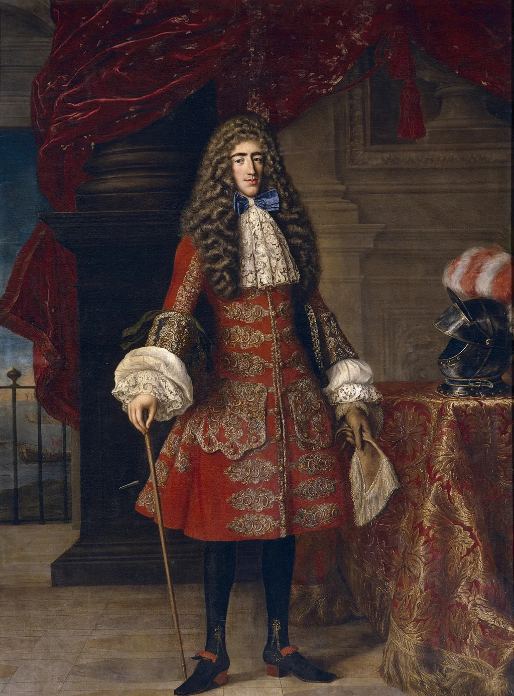 Portrait of Don Luis de la Cerda, later IX Duke of Medinaceli (or Medinacelli),  (1654–1711), by Jacob Ferdinand Voet, oil, 1692