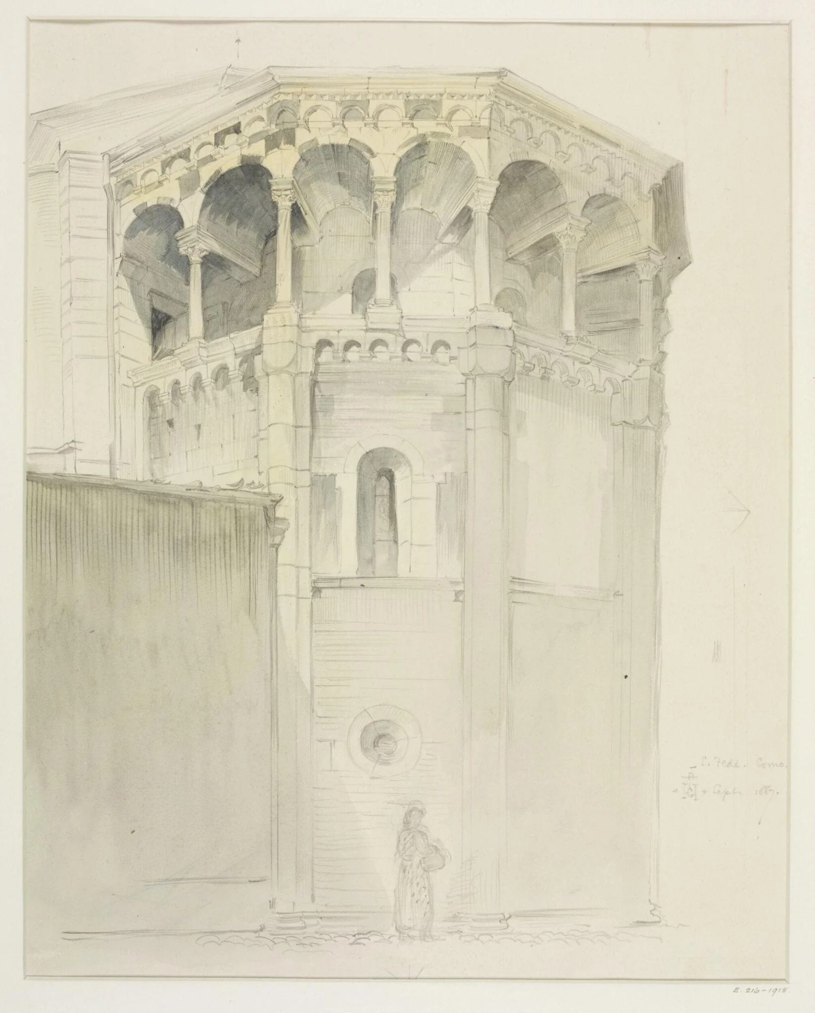 Architectural drawing, detail