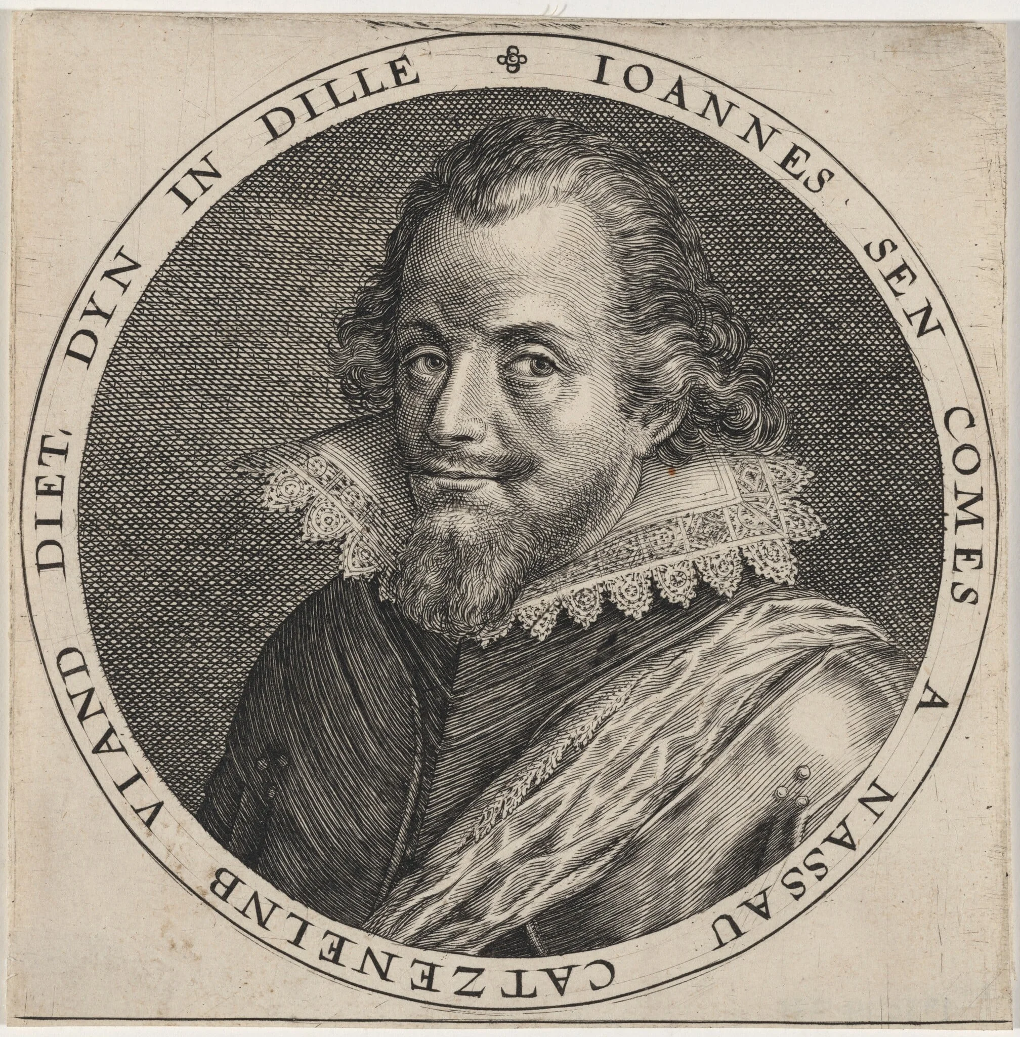 Johan the Elder of Nassau, detail