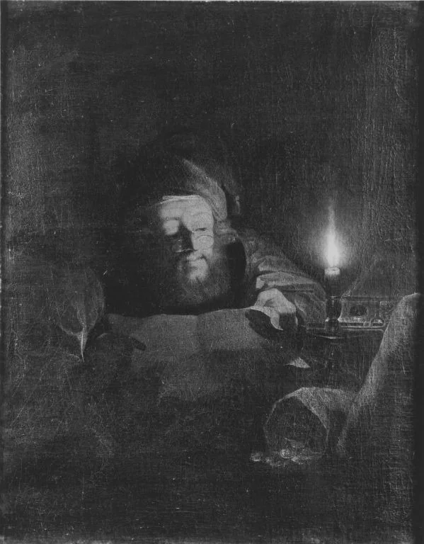 Der Wucherer, detail