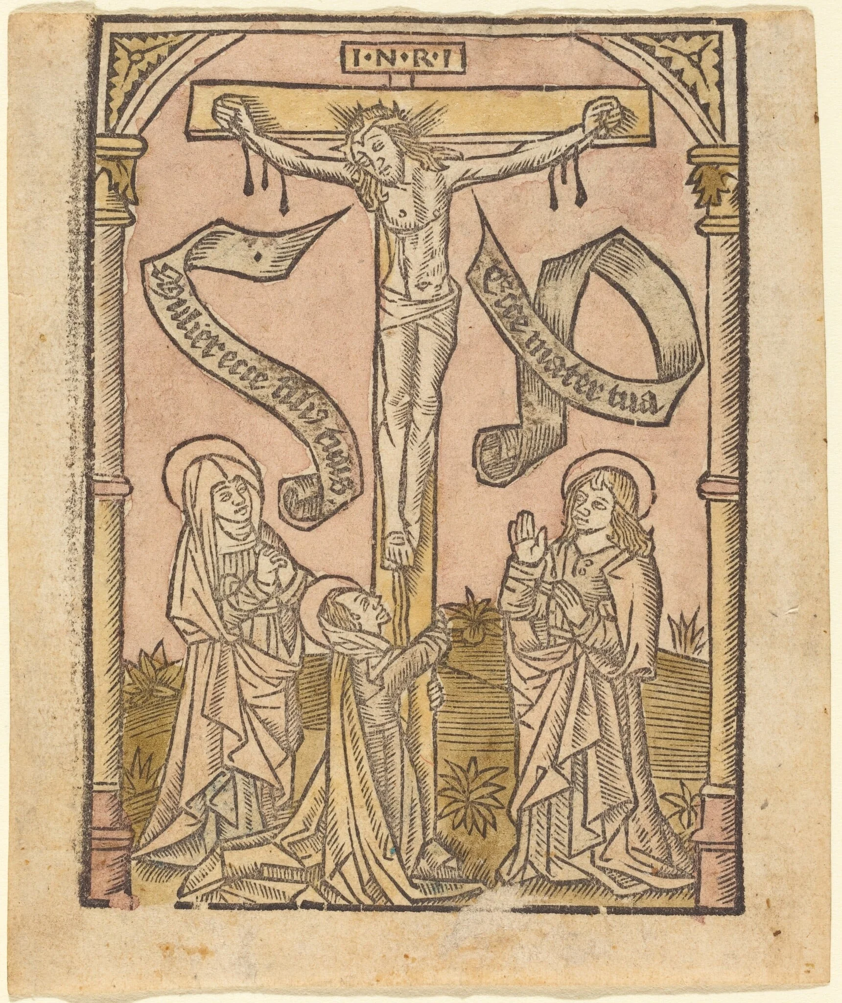 The Crucifixion, detail