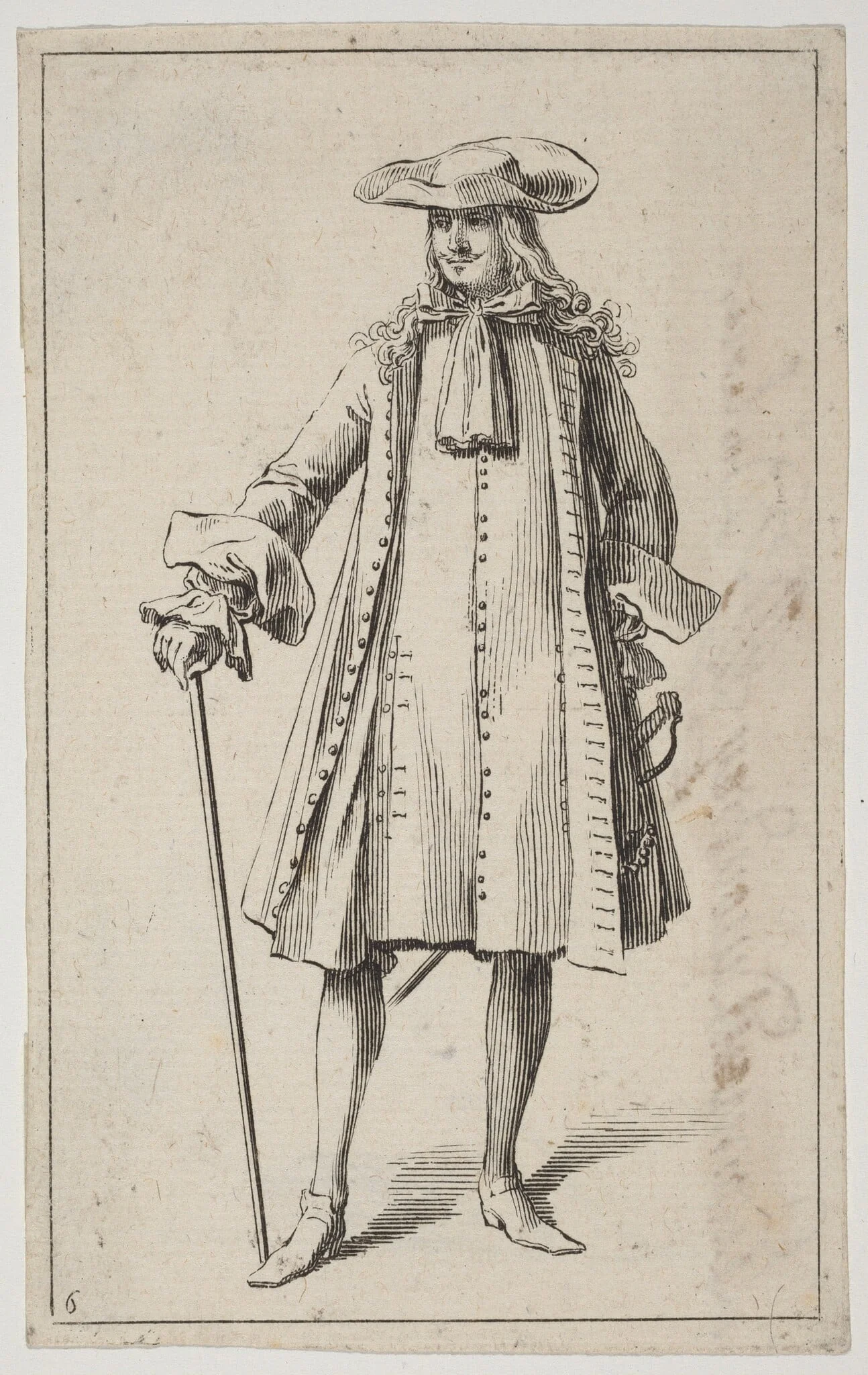 Man with a Sword, detail