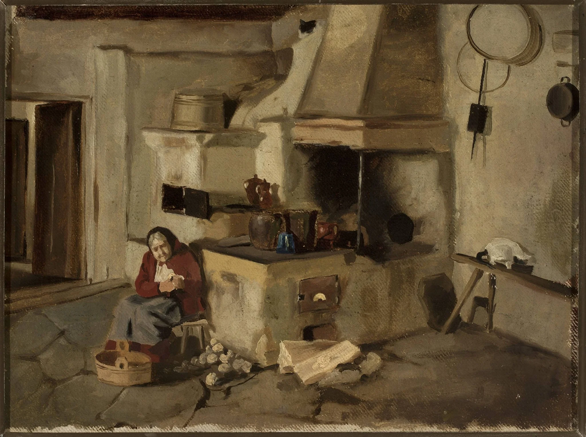Kitchen interior, detail