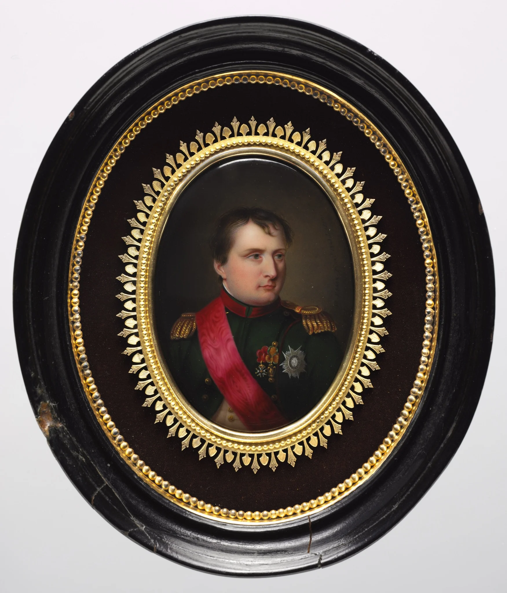 Portrait of Napoleon I, Emperor of the French, detail