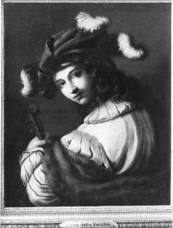 Der Geiger (Kopie nach), detail
