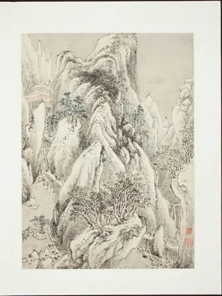 Landscapes After Old Masters, by Shen Shichong, unspecified, 1619