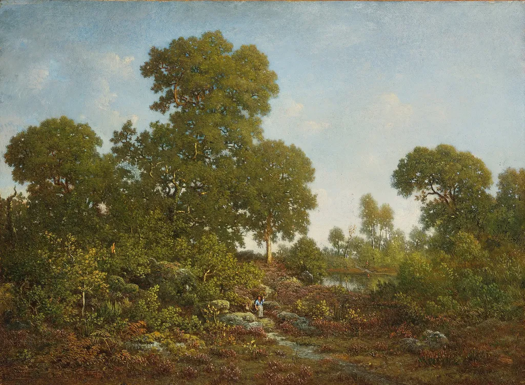 Springtime, by Théodore Rousseau, unspecified, 1860