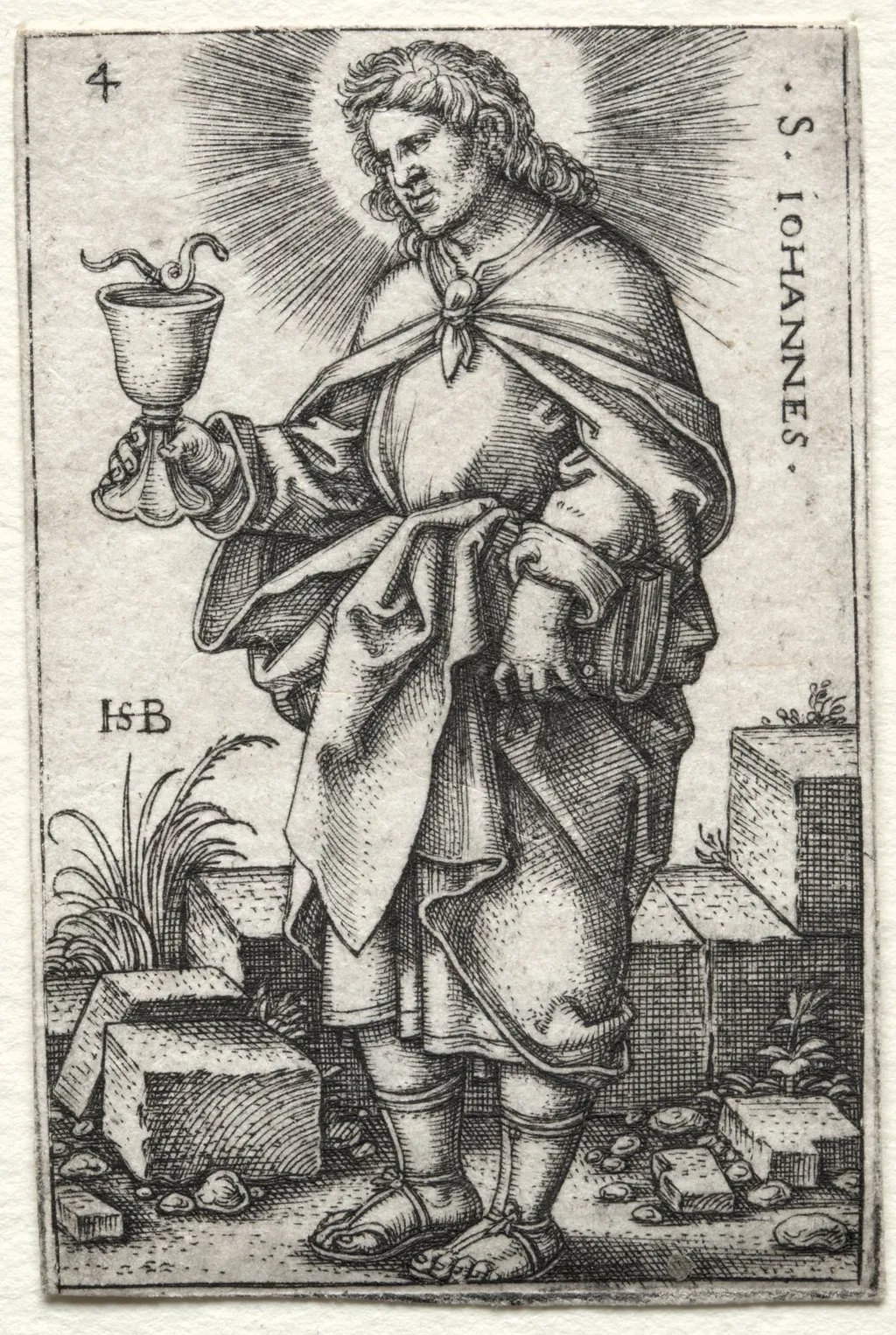 St. John, by Sebald Beham, 1546