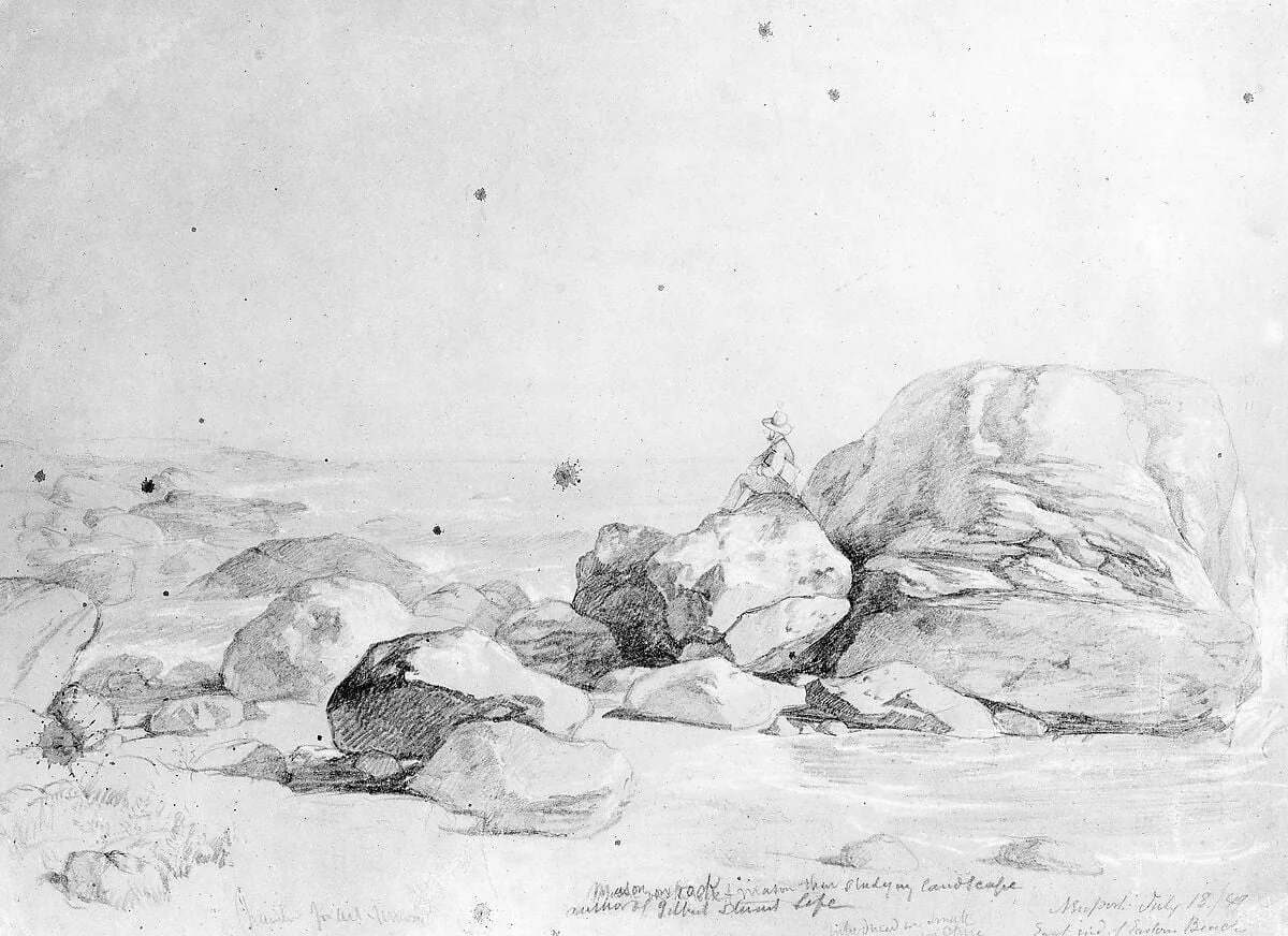 Mr. Mason by the Sea, detail