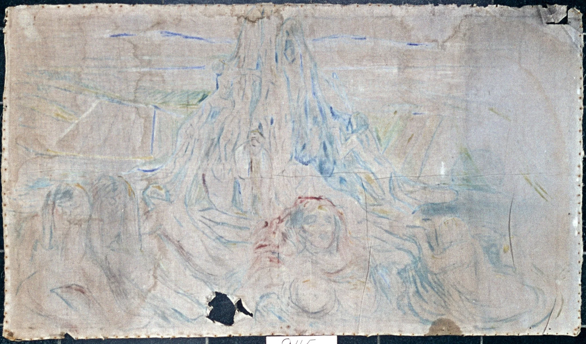 The Human Mountain, detail